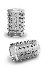 Насадка STAY HARD - COCK SLEEVE 02, CLEAR