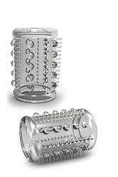 Насадка STAY HARD - COCK SLEEVE 03, CLEAR