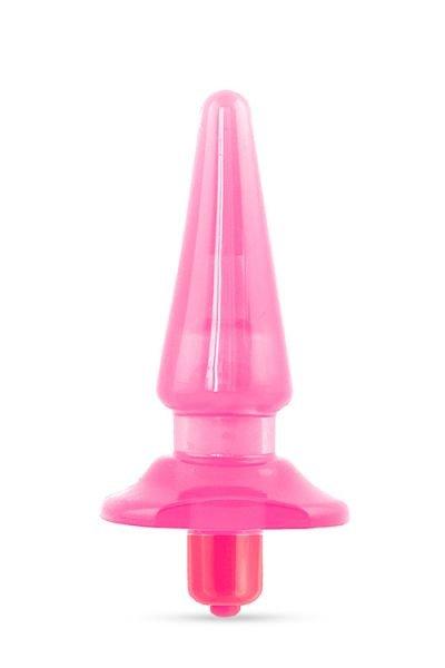 Анальный плаг с вибрацией B YOURS BASIC VIBRA PLUG PINK