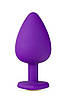 Анальна пробка TEMPTASIA BLING PLUG LARGE PURPLE, фото 2