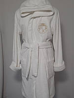 Махровий халат з монограмною вишивкою  (ХЛ-13) Марімо