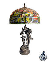 Антикварная старинная настольная лампа Тиффани светильник антикварная мебель антиквариат Украина Киев Одесса