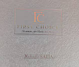 Шикарний Комплект постільної білизни євро Moonlight V. I. P Buhara Beyaz Туреччина бренд First Choice, фото 4