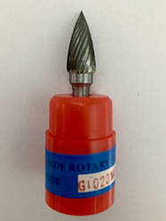 Борфреза (шарошка) циліндрична форма G, з одинарною заточкою G1020M06