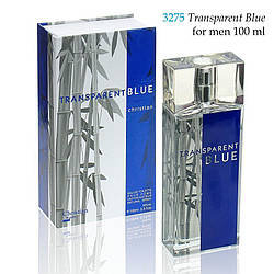 TRANSPARENT BLUE Christian for men 100 m