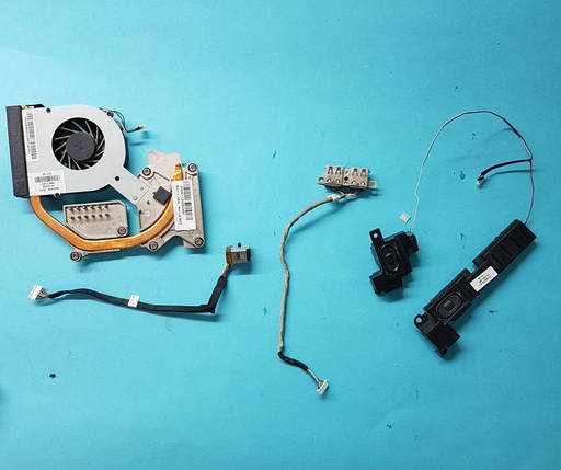 Правий USB 2 шт. із кабелем Розбирання ноутбука HP 4520S, фото 1