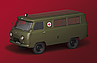 Автолегенди №244 УАЗ-452А хакі | Колекційна модель 1:43 | DeAgostini, фото 3