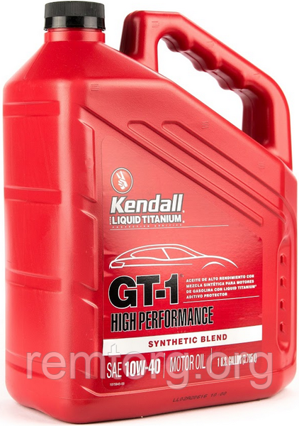 Kendall Gt 1 High Performance 10w-40 (4л)