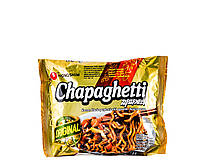 Локшина швидкого приготування з солодким чорним соєвим соусом Чачжан Chajang Chapaghetti NONGSHIM 140 г