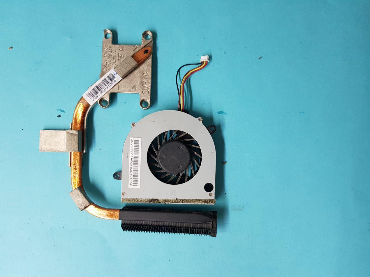 Система охолодження в зборі з кулером Розбирання ноутбука Lenovo 560e