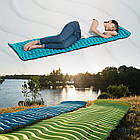 Надувний матрац Naturehike Wave type TPU mattress 1880*600*50mm NH18C009-D sea blue, фото 4