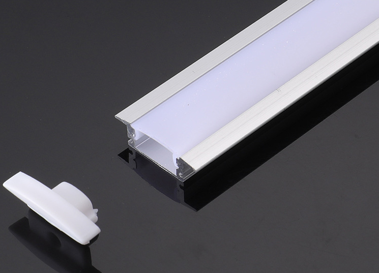 Профіль LEDTech врізний анодований для світлодіодної стрічки.  LT-508 7*25мм (аналог ЛПВ 7). Плати до 12 мм
