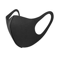 Маска Питта для лица защитная многоразовая Pitta Mask, черная 3 шт./уп.
