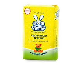 Крем-мило ВУХАТИЙ НЯНЬ алое віра і подорожник 90гр
