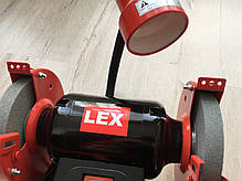 Точильний верстат Lex LXBG14 з підсвічуванням / 1400Вт, фото 2