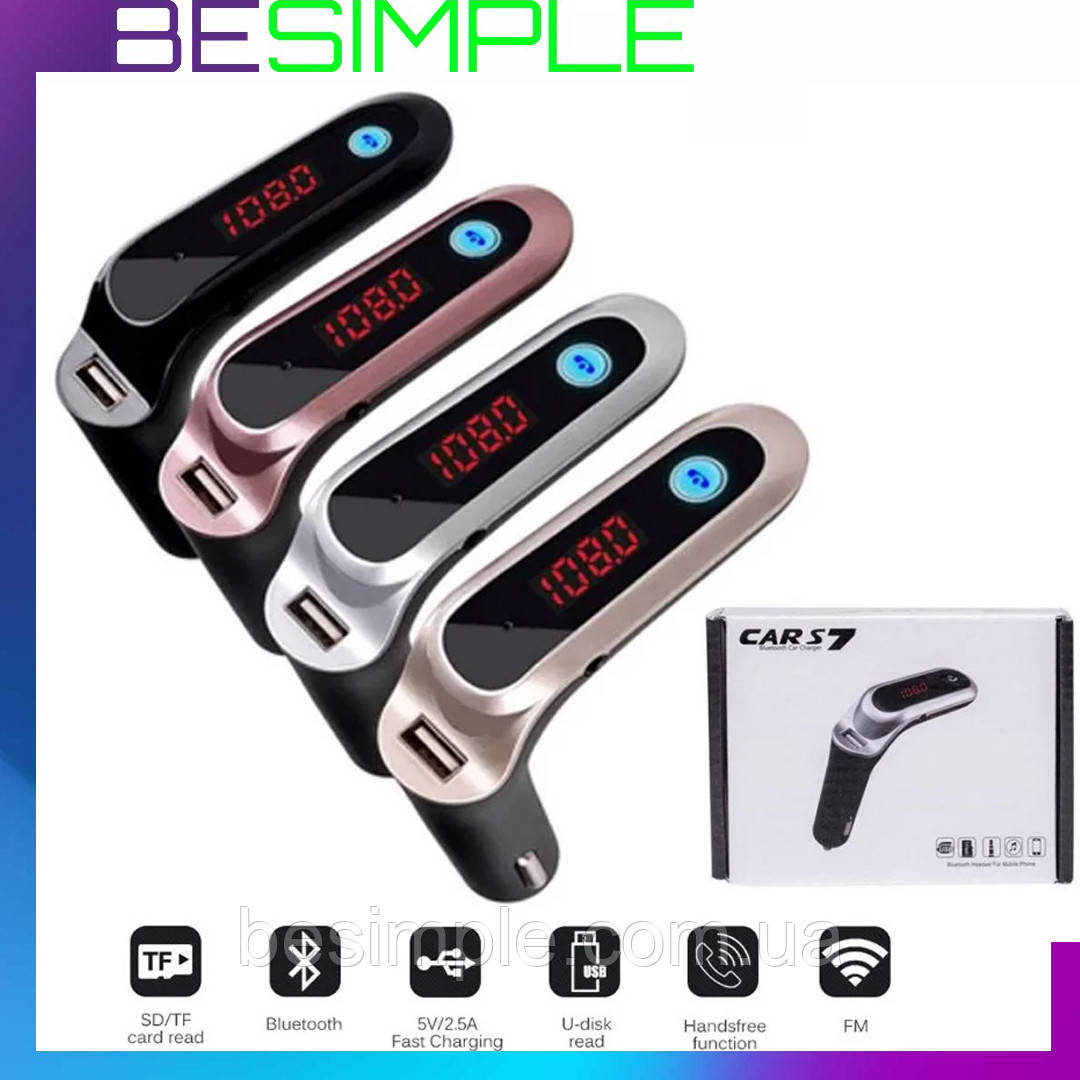 FM модулятор Car G6 Bluetooth трансмітер