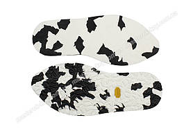 Підошва гумова "лаваш" далматинець BISSELL art.116 білий із чорним