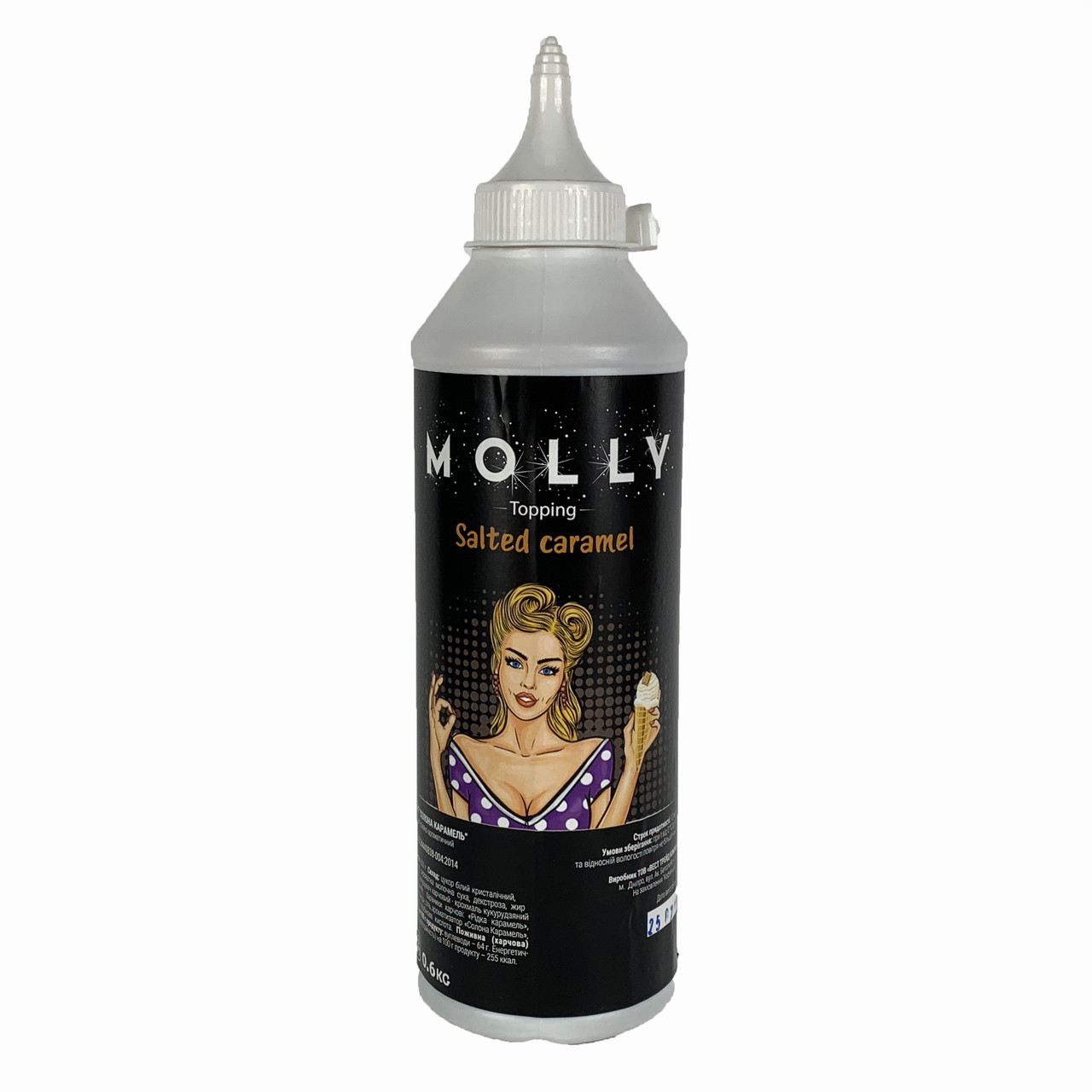 Топінг Molly Солона карамель 600 г