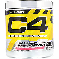 Cellucor, C4 Original Explosive, предтренировочный комплекс, со вкусом «Клубничная маргарита», 390 г в Украине