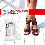 Вкладиші на зеднік взуття самоклеїться не ковзаючі запобігають натирання п'яти TITANIA art.5233, фото 9