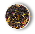 Чай чорний з зеленим 1002 Ночі з ананасом і пелюстками квітів 500 грам, фото 2