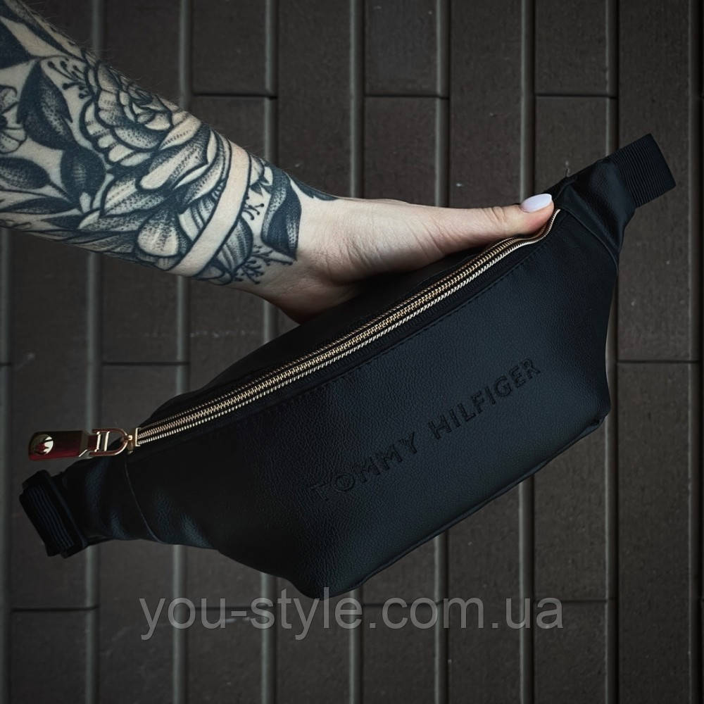 Бананка чорна Tommy Hilfiger
