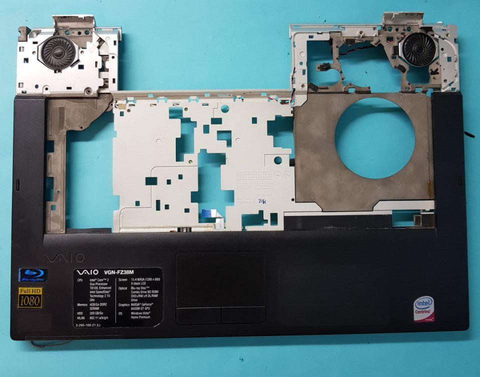 Верх корпусу з тачпадом Розбирання ноутбука Sony Vaio PCG-3A1M / VGN-FZ38M