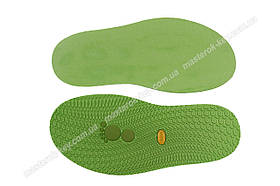 Підошва гумова "лаваш" BISSELL art.111 зелений