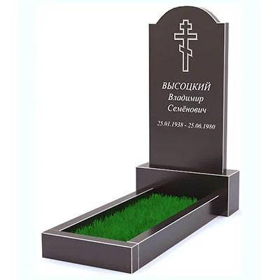 Пам'ятник з граніту на могилу (80-40-5) Р-07, фото 1