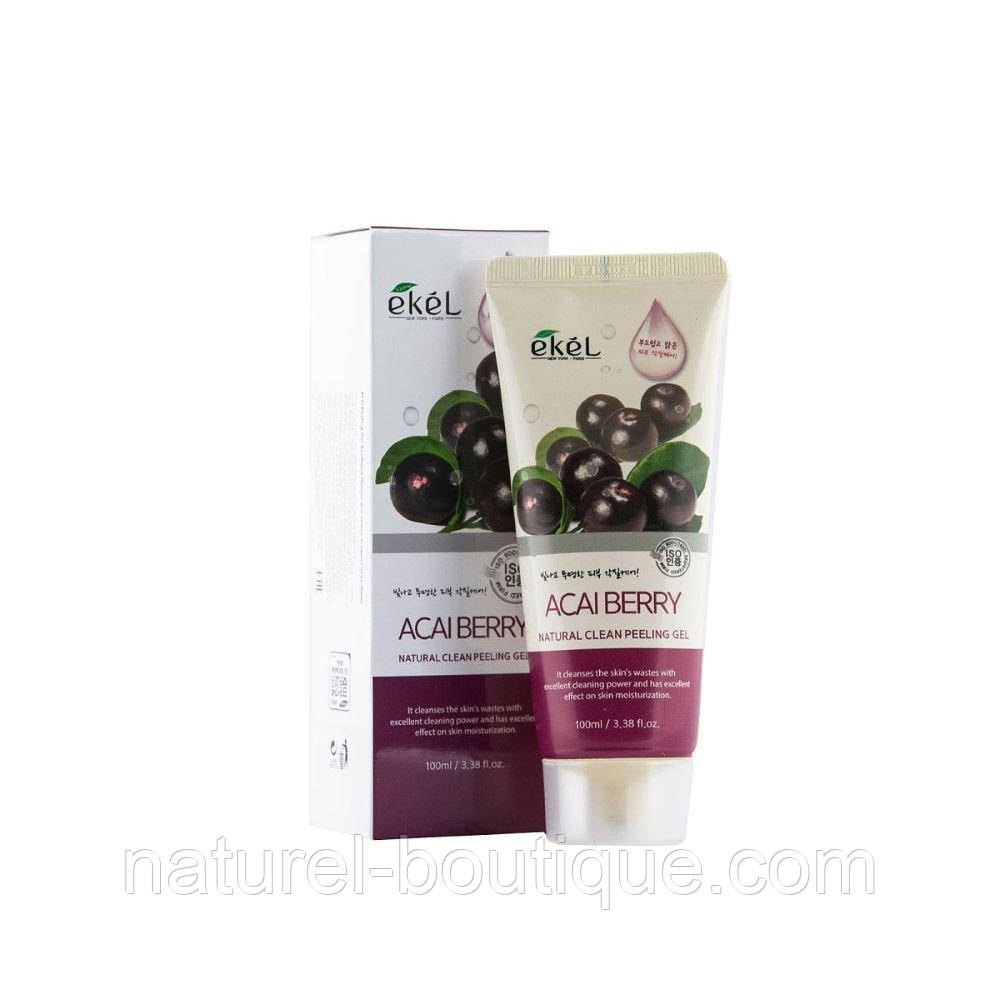 Гель-пілінг для обличчя Ekel Acai Berry Peeling Gel з ягодами
асаи