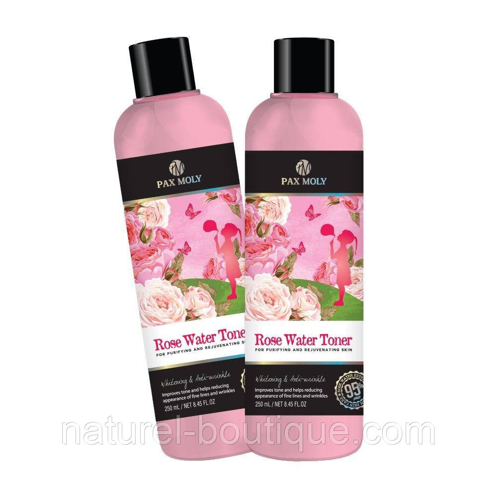 Тонер для обличчя Pax Moly Rosewater з рожевою водою