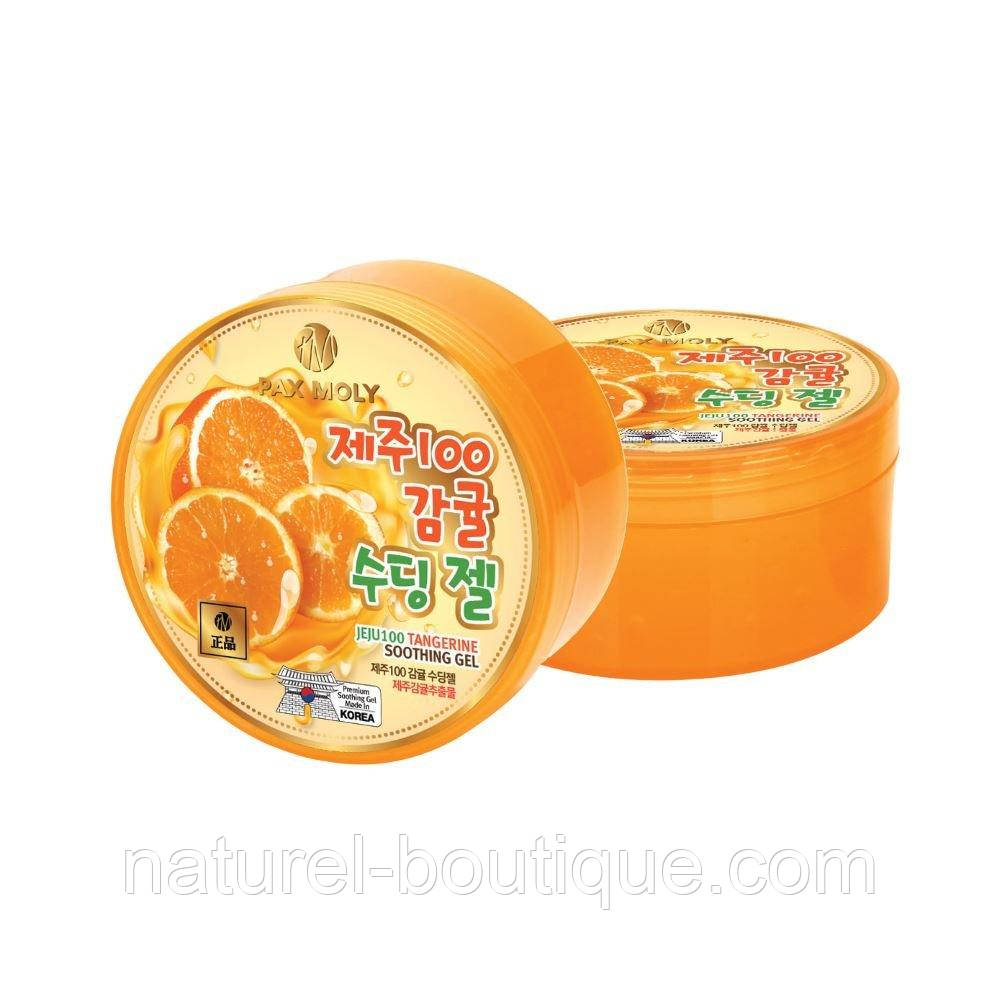 Універсальний гель Pax Moly Jeju Tangerine Soothing Gel
з екстрактом мандарина
