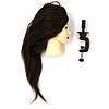 Голова-манекен SPL "шатен" натуральні волосся 50-55см + штатив 918/A-4, фото 2