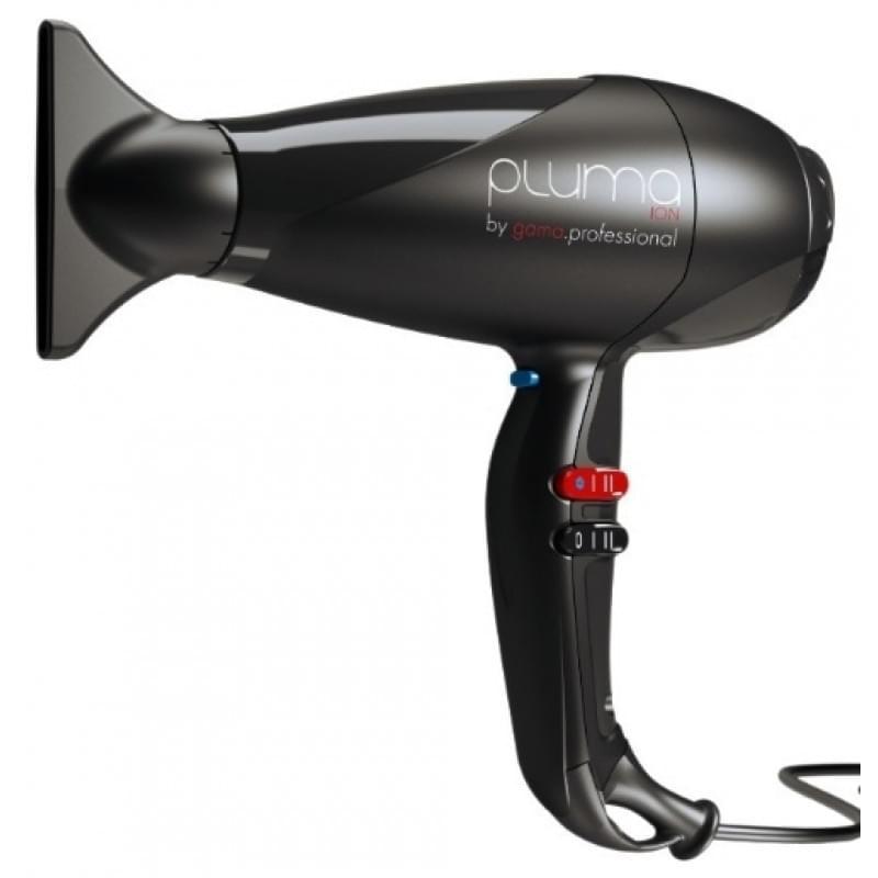 Професійний фен для волосся GAMA Pluma 3800 чорний 2400W