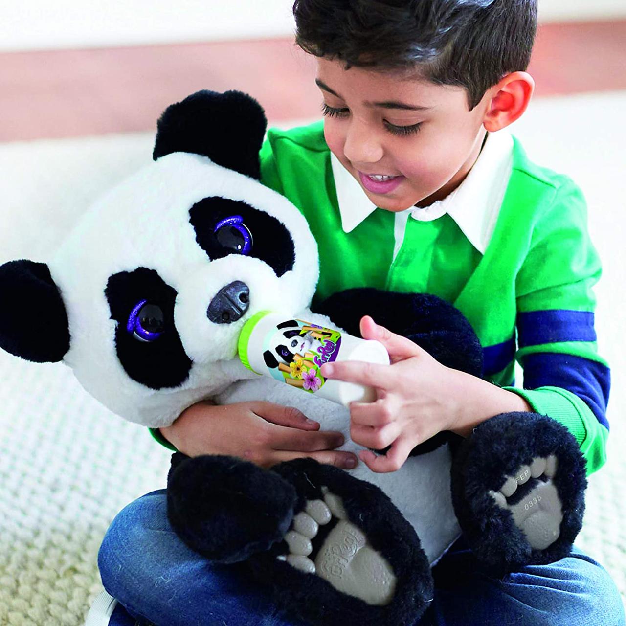 Інтерактивна іграшка FurReal Friends Plum Ведмежа панда The Curious Bear Panda Cub E8593 оригінал