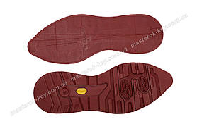 Слід гумовий кросівковий BISSELL BL-23 колір бордовий розмір 38-39