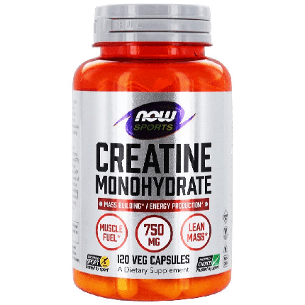 NOW Foods Creatine Monohydrate 750 мг 120 капсул, фото 1