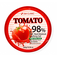 Багатофункціональний гель 3W CLINIC Tomato Real Moisture Soothing Gel 98% 300g
