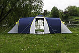 Велика туристична шестимісна намет Acamper NADIR 6 з тамбуром (для відпочинку та кемпінгу, 3000мм, вага 8кг), фото 3
