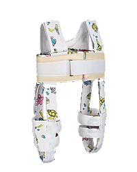 Фіксатор кульшових суглобів (дитячі ременці Стремена Павліка) №1* (вага малюка від 3 до 4 кг)