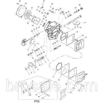 Корпус насоса Sea-Doo BRP BODY-PUMP ASSY