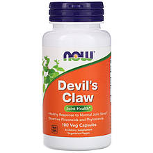 Диявольський кіготь NOW Foods "Devil's Claw" для здоров'я суглобів (100 капсул)