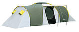 Велика туристична шестимісна намет Acamper NADIR 6 з тамбуром (для відпочинку та кемпінгу, 3000мм, вага 8кг), фото 2