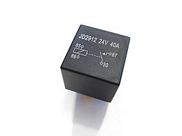 Реле JD2912 котушка 24VDC струм 40A контакти-1C (4 pin) без кріплення