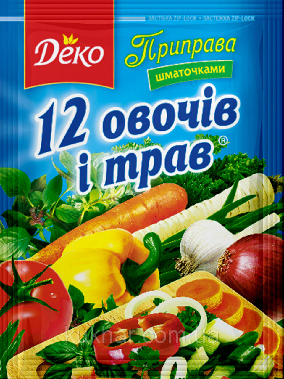12 овочів і трав" шматочками 200г, фото 1