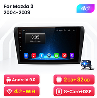 Junsun 4G Android магнітолу для Mazda 3 2004 — 2013 BK BL Axela wifi 2ГБ ОЗУ + 32 + 4G