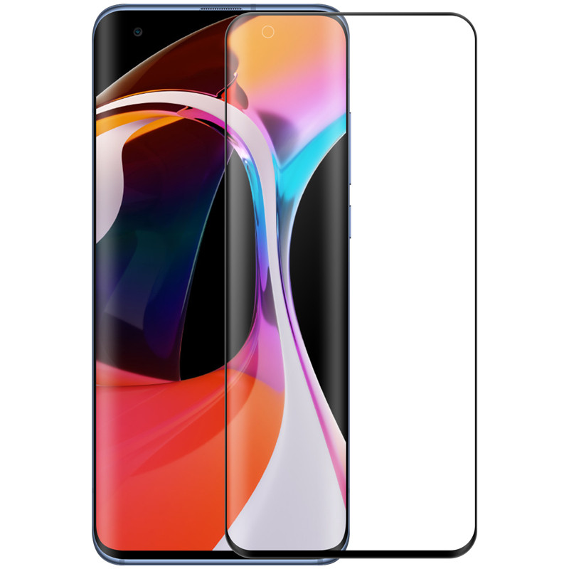 Захисне скло Nillkin для Xiaomi Mi 10 / Mi 10 Pro (3D CP +MAX) Tempered Glass з олеофобним покриттям