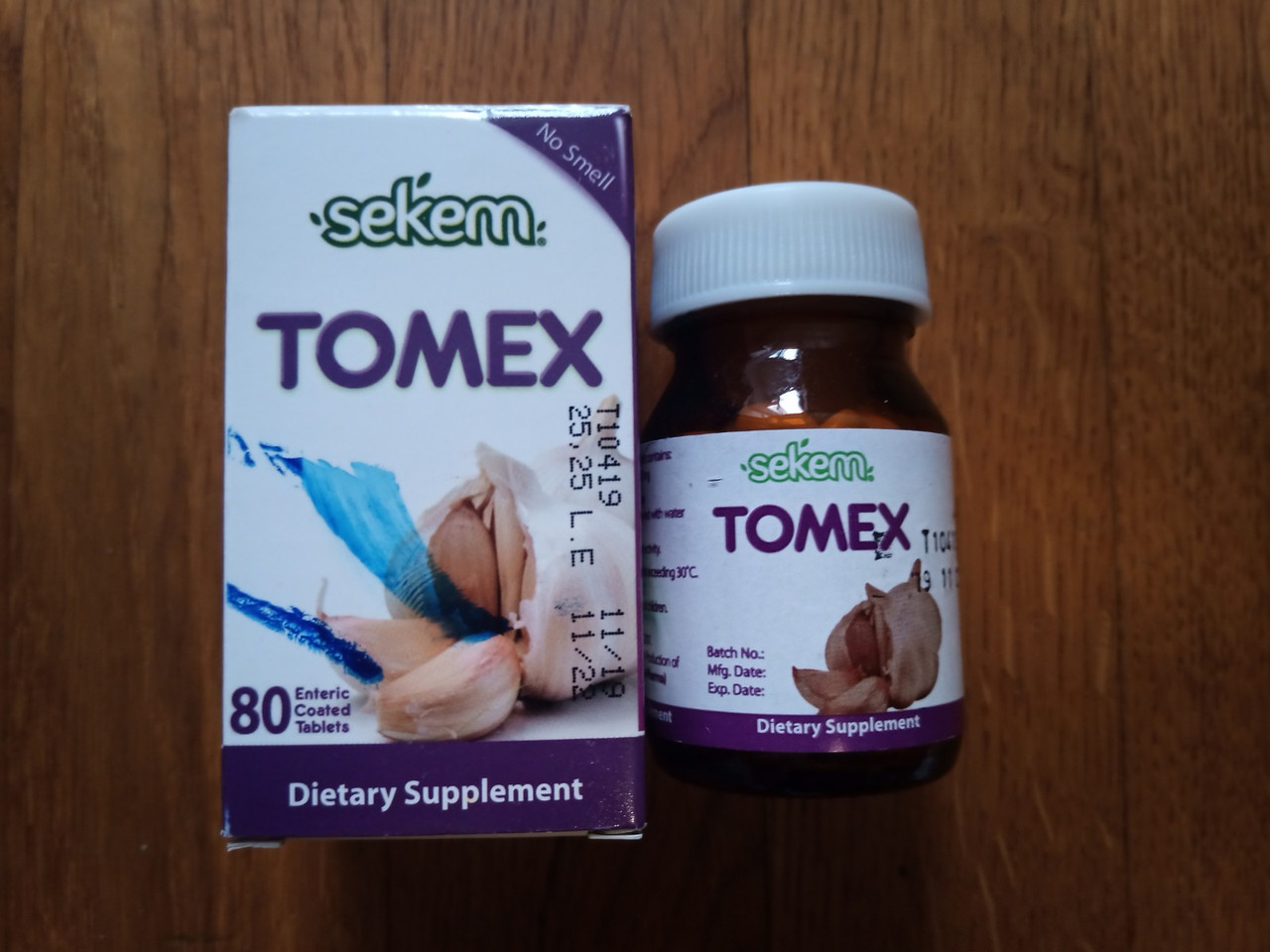 Sekem Tomex таблетки з часниковим екстрактом із Єгипту