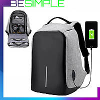 Городской рюкзак-антивор Bobby с USB / Рюкзак антивор