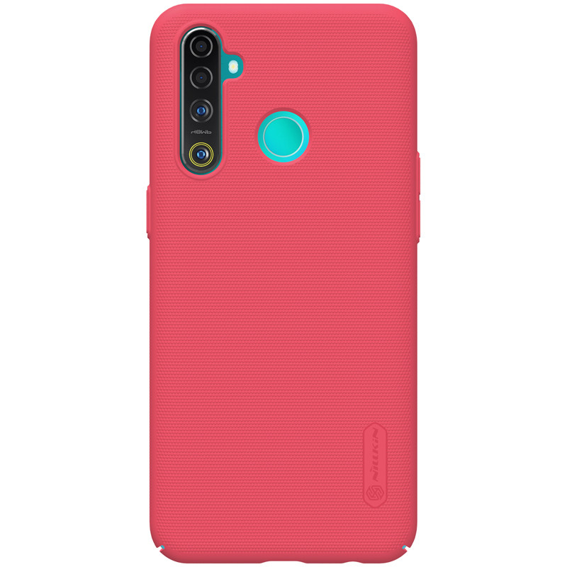 Nillkin Realme 5 Pro Super Frosted Shield Red Чохол Накладка Бампер